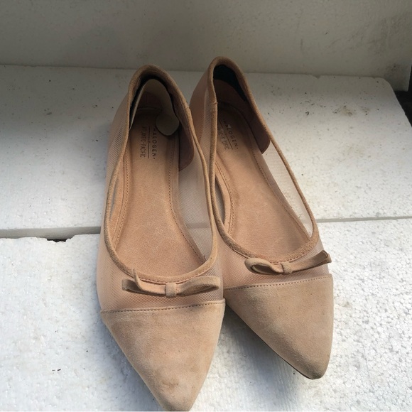 Halogen Atlantic Pacific Womens Cream See Thru Slip On Sandals Size 6.5M - Picture 9 of 12